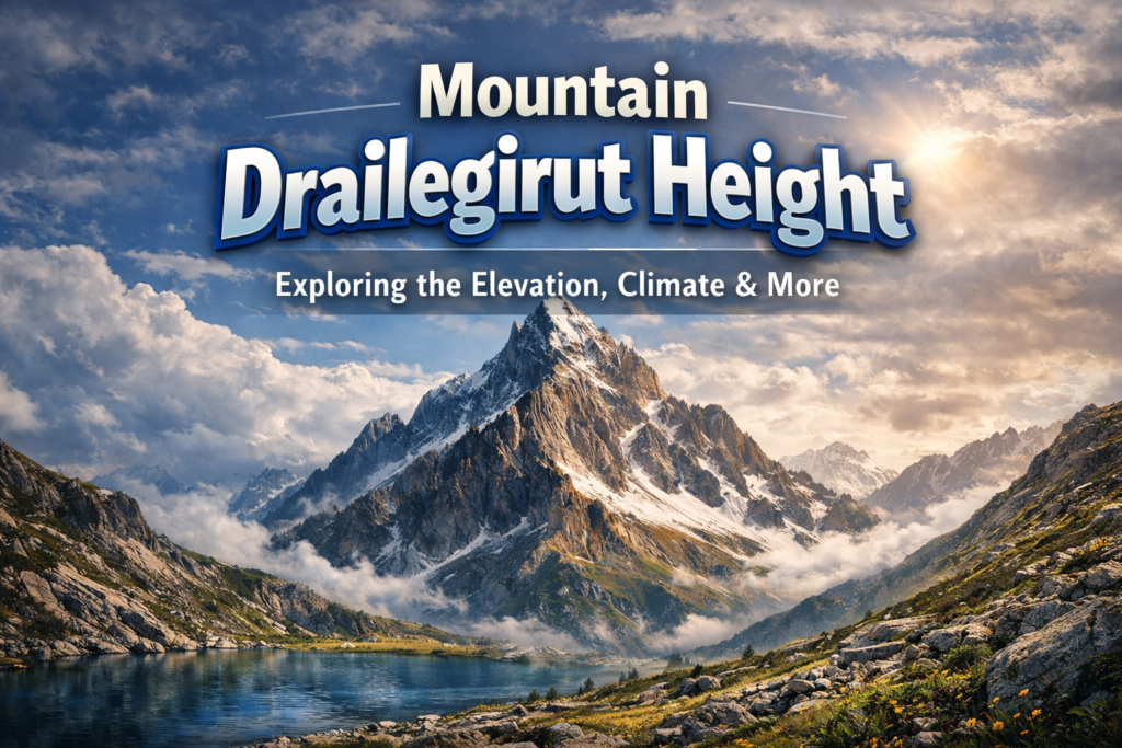 mountain drailegirut height