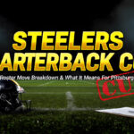 steelers quarterback cut