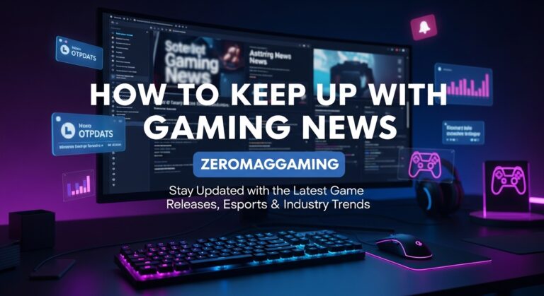 how to keep up with gaming news zeromaggaming